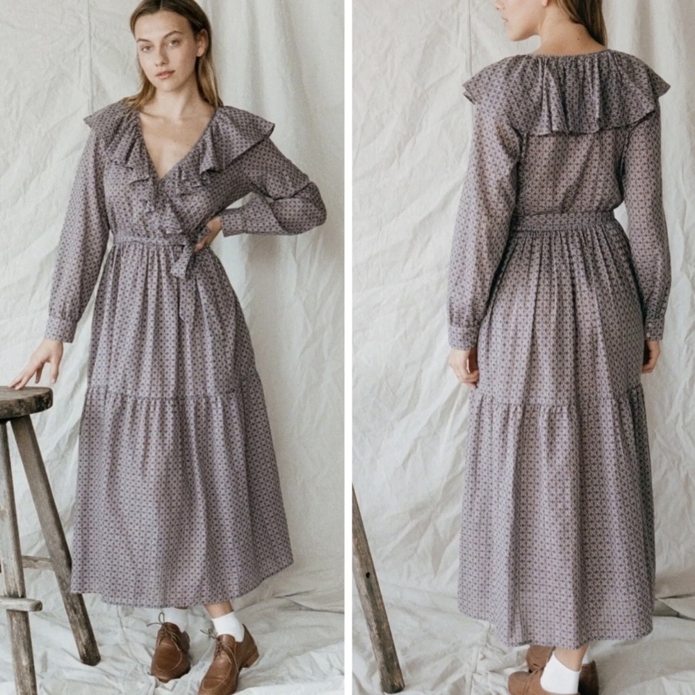 Christy Dawn Vivian Dress XS Winter Garden Plaid NEW